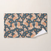 Motif Cute Corgi (Serviette à main)