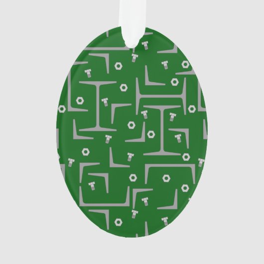 Motif d'acier structurel (dos)