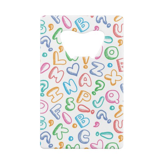 motif d'alphabet (Dos)