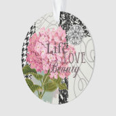 Motif Damas Décor Floral Joli (devant)