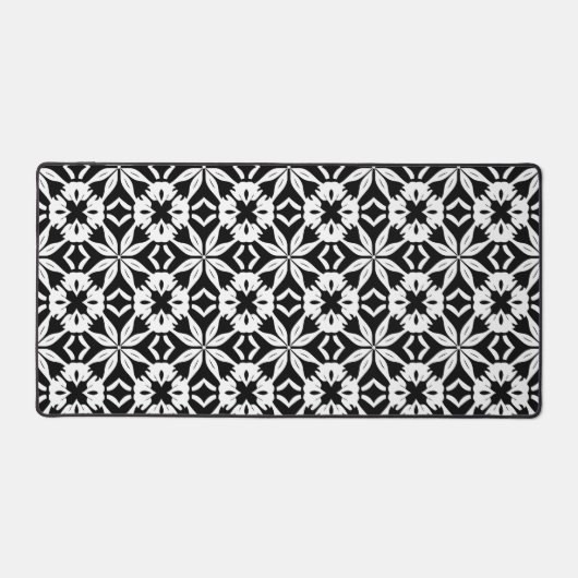 Motif Damas noir et blanc (Recto)