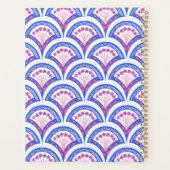 motif damassé floral bleu (Dos)