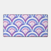 motif damassé floral bleu (Recto)