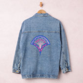 motif damassé floral bleu (Hangar)