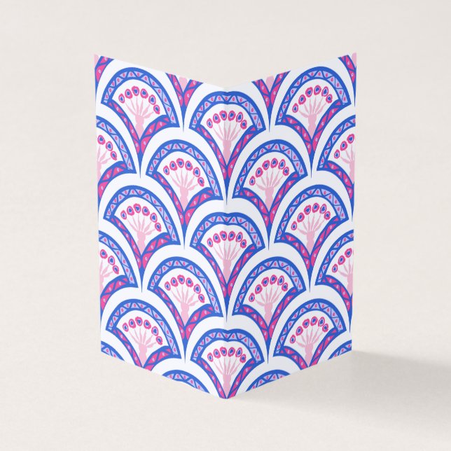 motif damassé floral bleu (Outside)