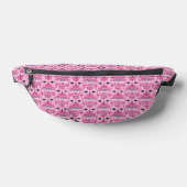 Motif damassé ornemental rose (Poser)