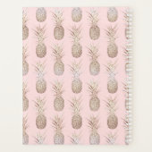 Motif d'ananas doré et broussailleux (Dos)