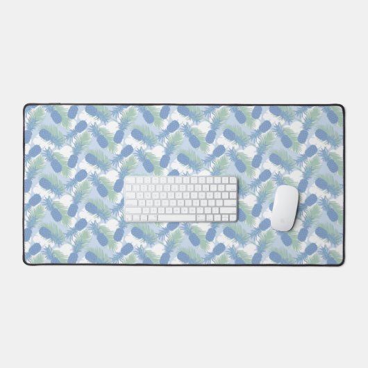 Motif d'ananas pastel tropical (Clavier et souris)
