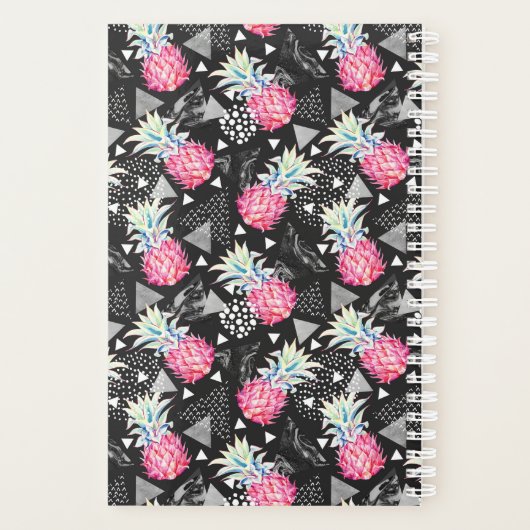 Motif d'ananas triangle texturé (Dos)