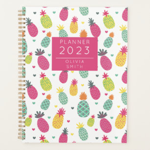 Motif d'ananas tropical personnalisé