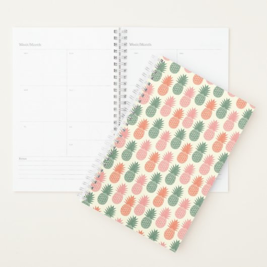 Motif d'ananas vintage (Devant avec enveloppe)