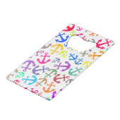 Motif d'Ancre de bateau coloré (Devant Angle)