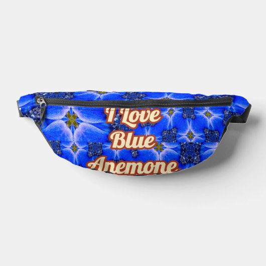 Motif d'anémone du Jardin bleu (Poser)