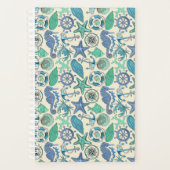 Motif d'animaux de mer turquoises (Devant)