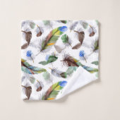 Motif d'aquarelle (Gant de toilette)