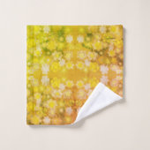 Motif d'aquarelle Abstraite rétro (Gant de toilette)