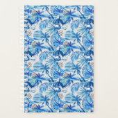 Motif d'aquarelle bleu clair (Devant)