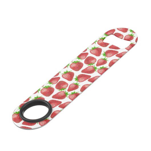 Motif d'aquarelle de fraises (Devant angulaire)