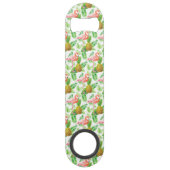 Motif d'aquarelle de jardin tropical (Dos)