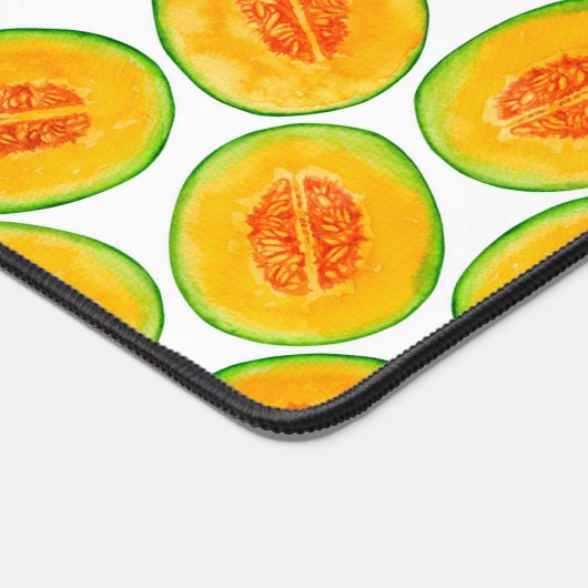 Motif d'aquarelle de tranches de melon (Coin)