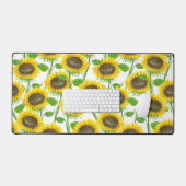 Motif d'aquarelle des tournesols (Clavier et souris)