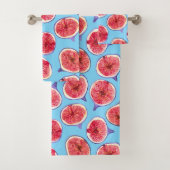 Motif d'aquarelle des tranches de fibres (En situation)