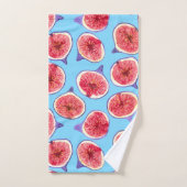 Motif d'aquarelle des tranches de fibres (Serviette à main)