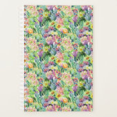 Motif d'aquarelle en fleurs exotiques (Devant)