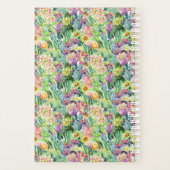 Motif d'aquarelle en fleurs exotiques (Dos)