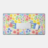 Motif d'aquarelle florale (Clavier et souris)