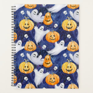 Motif d'aquarelle Halloween