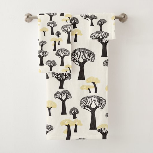 Motif d'arbre baobab fantaisiste (En situation)