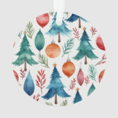 Motif d'arbre de Noël (dos)
