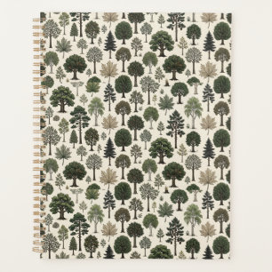 Motif d'arbres
