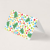 Motif d'arbres de Noël (Back)