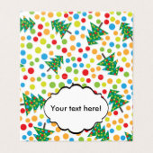 Motif d'arbres de Noël (Outside Unfolded)