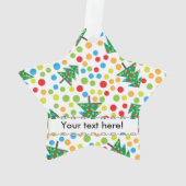 Motif d'arbres de Noël (dos)