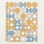 Motif d'art Brown Taupe gris bleu bleu personnalis (Devant)