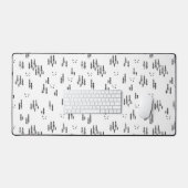 Motif d'art de Forest Line (Clavier et souris)