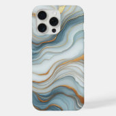 Motif d'art en marbre bleu clair gris Turquoise fo (Verso)