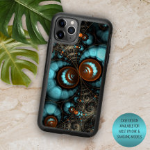 Motif d'art fractal éclectique moderne funky