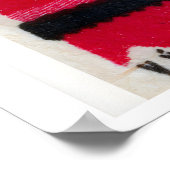 Motif d'art populaire - Impression sur boîte d'all (Coin)