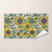 Motif d'art populaire ukrainien. (Serviette à main)