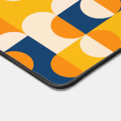 Motif d'art Retro Sunny Orange Jaune Pop (Coin)