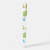 Motif d'art rose bleu vert jaune orange (Côté droit)