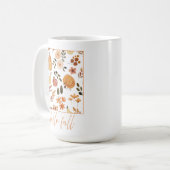 Motif d'automne de la Mug citrouille (Devant gauche)