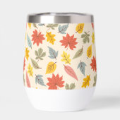 Motif d'automne feuille colorée (Arrière)