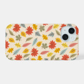 Motif d'automne feuille colorée (Verso Horizontal)