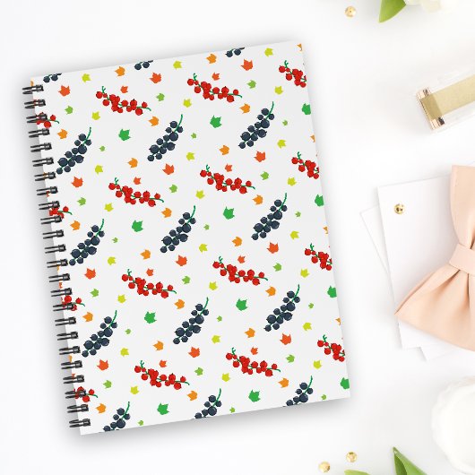 Motif de baies, framboise, myrtille, fruit
