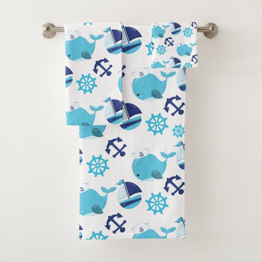 Motif De Baleines, Beaux Baleines, Baleines Bleues (En situation)